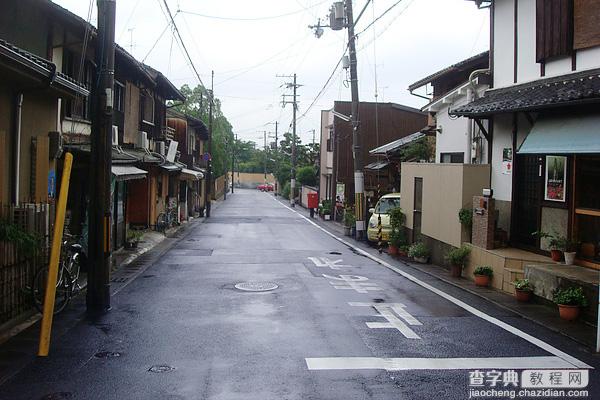Photoshop制作清新的淡青色日系街道图片1