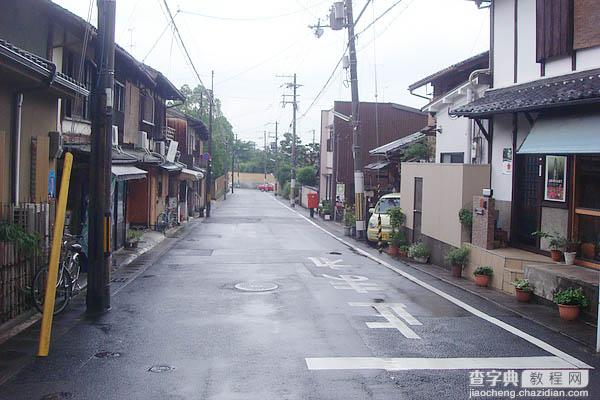 Photoshop制作清新的淡青色日系街道图片7