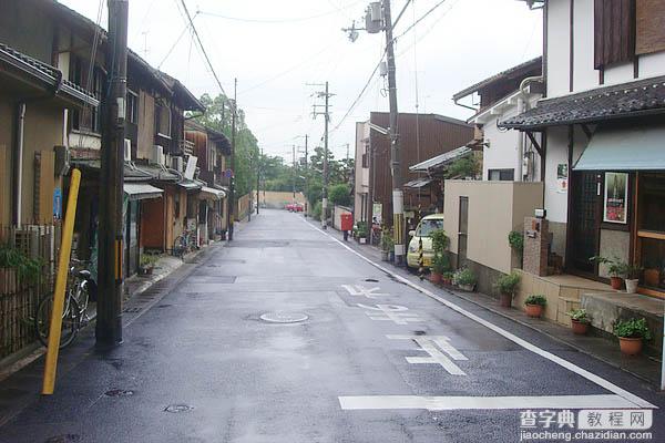 Photoshop制作清新的淡青色日系街道图片10