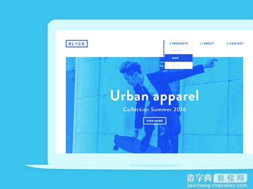 14个优秀下拉菜单（dropmenu）案例14