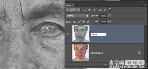 如何利用Photoshop将人像皮肤的皱纹、色斑修复7