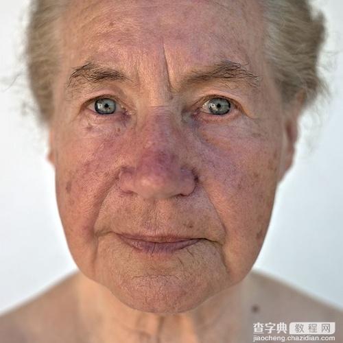如何利用Photoshop将人像皮肤的皱纹、色斑修复10