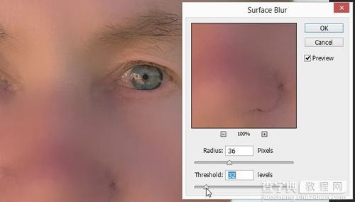 如何利用Photoshop将人像皮肤的皱纹、色斑修复16
