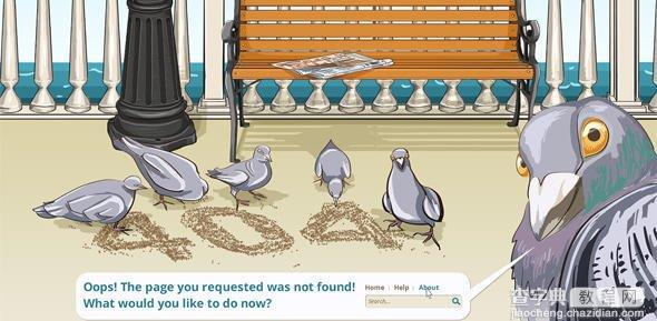 创意幽默的404错误页面欣赏27