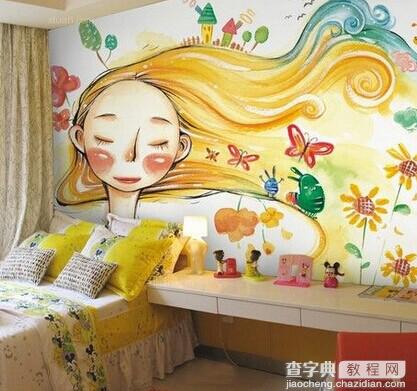 卧室精美墙纸-营造温馨睡眠世界1