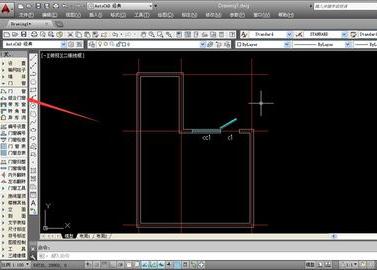 CAD室内图需要的门窗如何绘制7