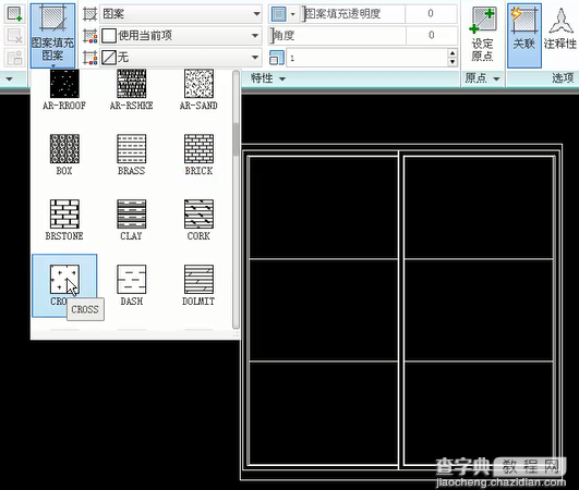 CAD教程：CAD图形填充的创建4