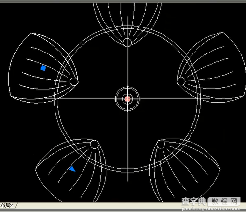 CAD教程：CAD环形阵列9