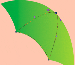 如何使用CorelDRAW软件绘制雨伞9