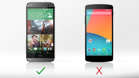 HTC One与Nexus 5手机外观配置横向大对比详细图解7