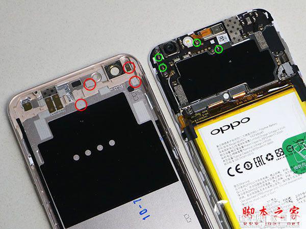 OPPO R9s内部做工怎么样 OPPO R9s手机详细拆机评测图解教程10