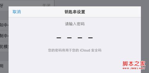 iOS7.0.3新功能iCloud钥匙串是什么？苹果iCloud钥匙串使用教程8