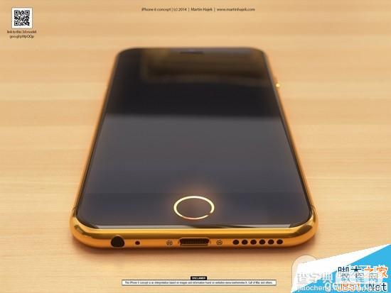比土豪金还黄的iPhone6渲染图曝光 钻石标志亮瞎眼3