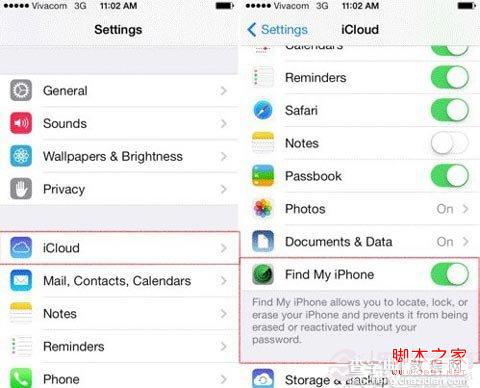 iOS7防盗教程：激活锁+查找我的iPhone功能(图解)1