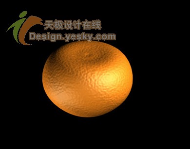 用3DsMAX打造诱人三维水果：桔子5