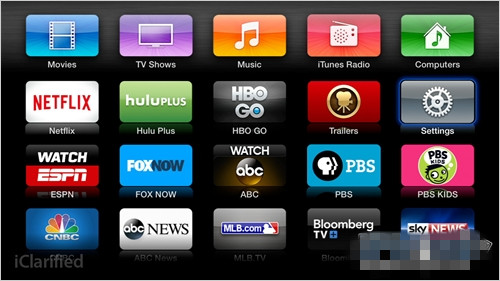 Apple TV最新测试版更新汇总 iOS7风格图标和字体更新介绍14