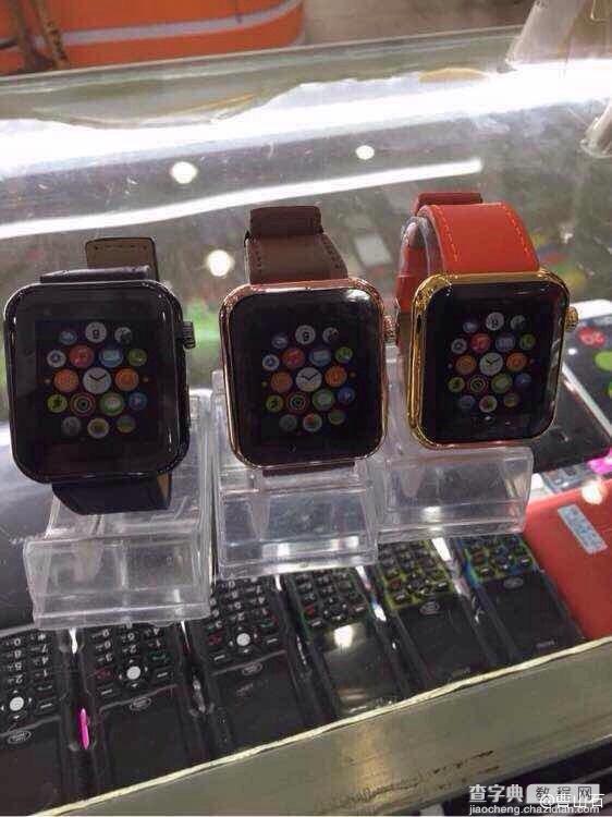 山寨版Apple Watch已上市开卖 不同颜色和腕带可供选择(图)1