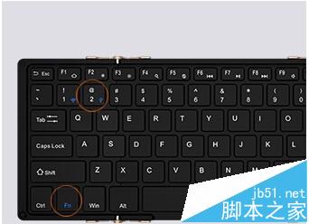 航世HB099三折叠键盘该怎么链接蓝牙使用?6