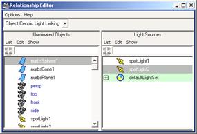 Maya 7.0灯光的控制及属性灯光的属性介绍11