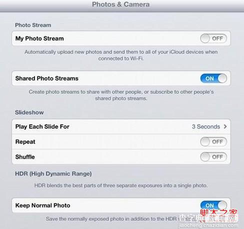 iPad和iPod Touch4拍照时开启HDR模式具体操作步骤2