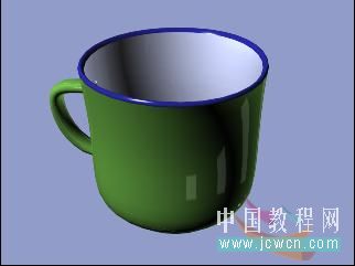 3DSMAX制作色彩艳丽逼真的陶瓷茶杯5