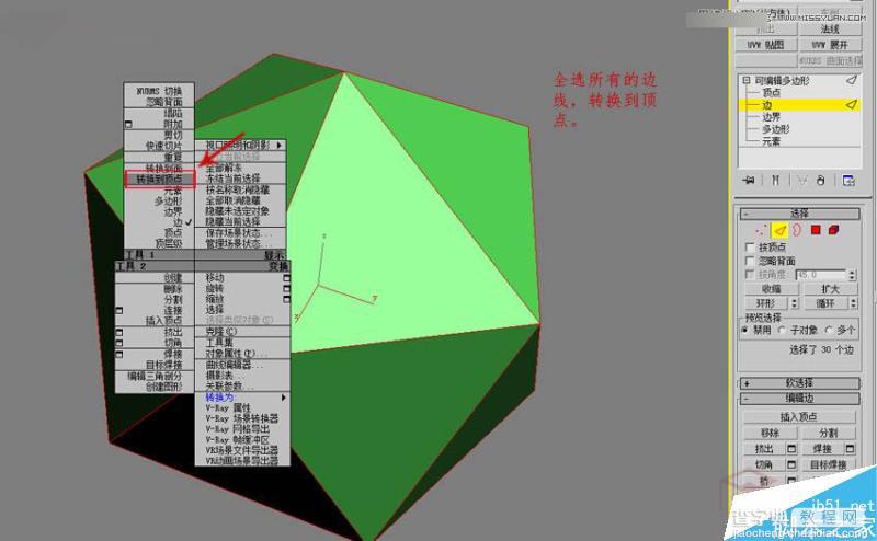 3DMAX制作一个简单漂亮的绣球模型效果图6