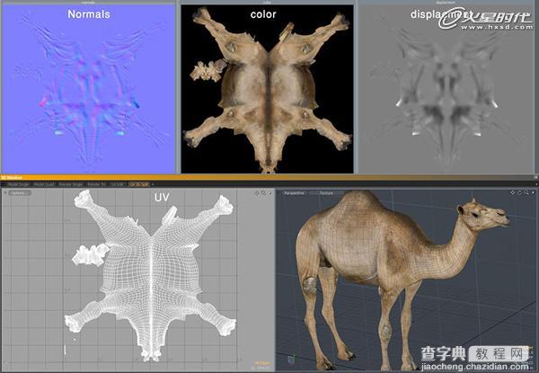 3DSMAX制作逼真的沙漠里骆驼教程4