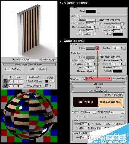 3DSMAX室内卫生间效果图的制作流程14