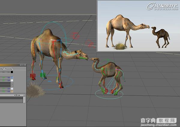 3DSMAX制作逼真的沙漠里骆驼教程11