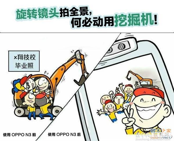 OPPO N3电动旋转摄像头如何自动运转?1