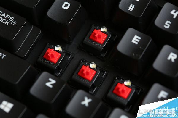 罗技游戏机械键盘G610青轴与红轴版图赏:手感清脆轻盈7
