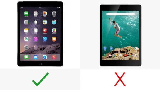 平板入手哪家强？ 苹果iPad Air 2和HTC Nexus 9的性价比分析11