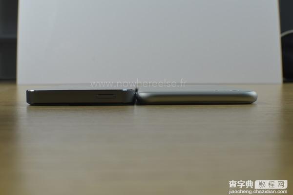 iPhone 6机模多角度对比iphone 5详情介绍5