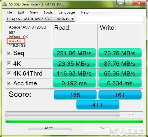 4k对齐是什么意思 SSD固态硬盘4K对齐详解13