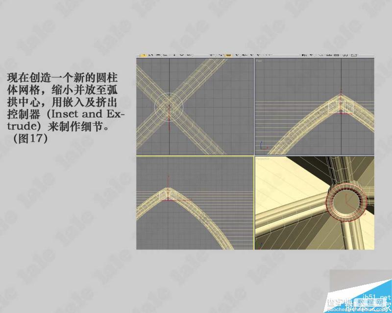3DMAX制作一个哥特式风格教堂内景建模教程18
