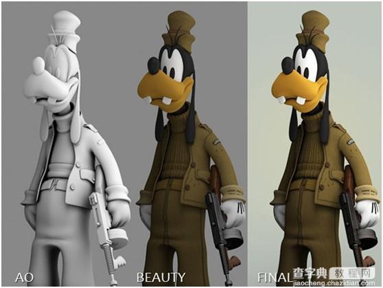 3DsMax打造经典卡通唐老鸭角色建模12