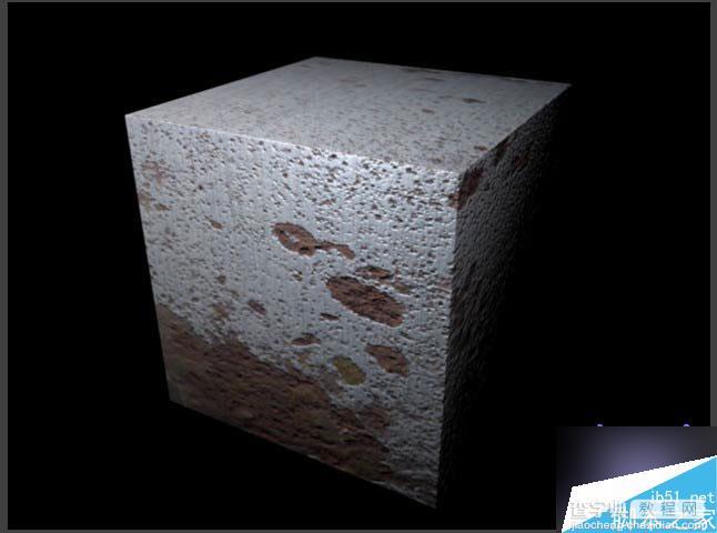 Maya打造超逼真的锈迹斑斑的小铁盒材质22