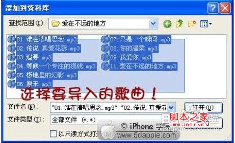 如何把音乐放到iphone的详细操作步骤3