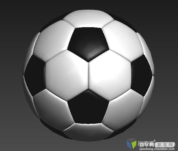世界杯来了！用3DMAX制作足球建模模型1