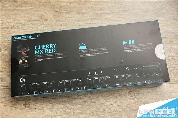 罗技游戏机械键盘G610青轴与红轴版图赏:手感清脆轻盈14