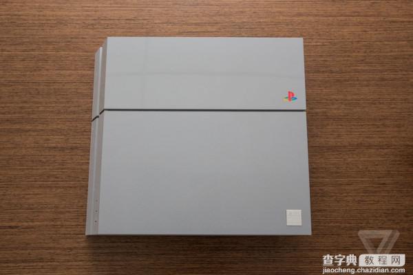 索尼20周年纪念版灰白色PS4开箱图赏5