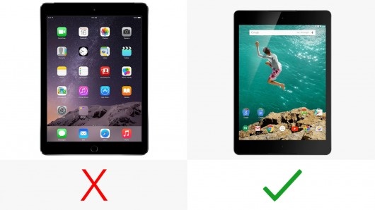 平板入手哪家强？ 苹果iPad Air 2和HTC Nexus 9的性价比分析10