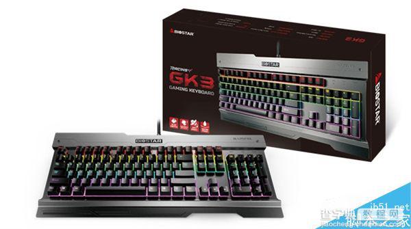 映泰首款机械键盘GK3发布:300元欧特姆的青轴2