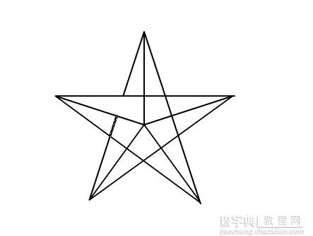 教你用flash画一个漂亮标准的立体五角星16