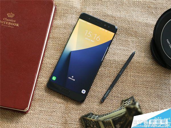 全黑配色版本三星Note 7真机图赏:真的太漂亮了2