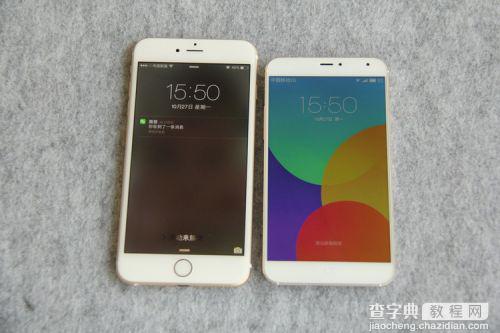 土豪金的对决 iPhone 6 Plus VS 魅族MX4 外观对决14