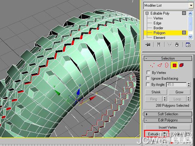 3ds MAX建模制作汽车轮胎实例教程22