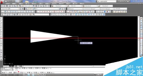 CAD怎么画多段线之箭头？5