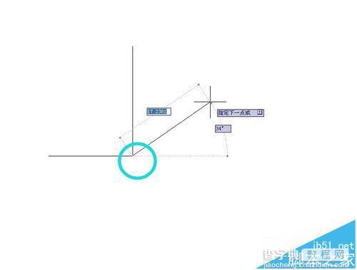 AutoCAD相对直角坐标怎么绘制? cad三种坐标的画法1