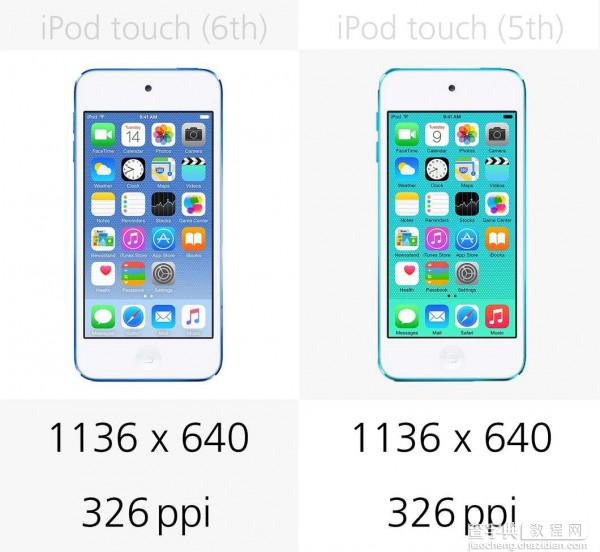 iPod touch 6和iPod touch 5有哪些区别？8
